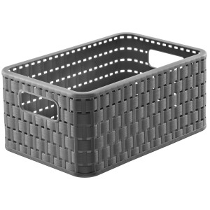 Rotho Korb Country A5 Anthrazit 6 l