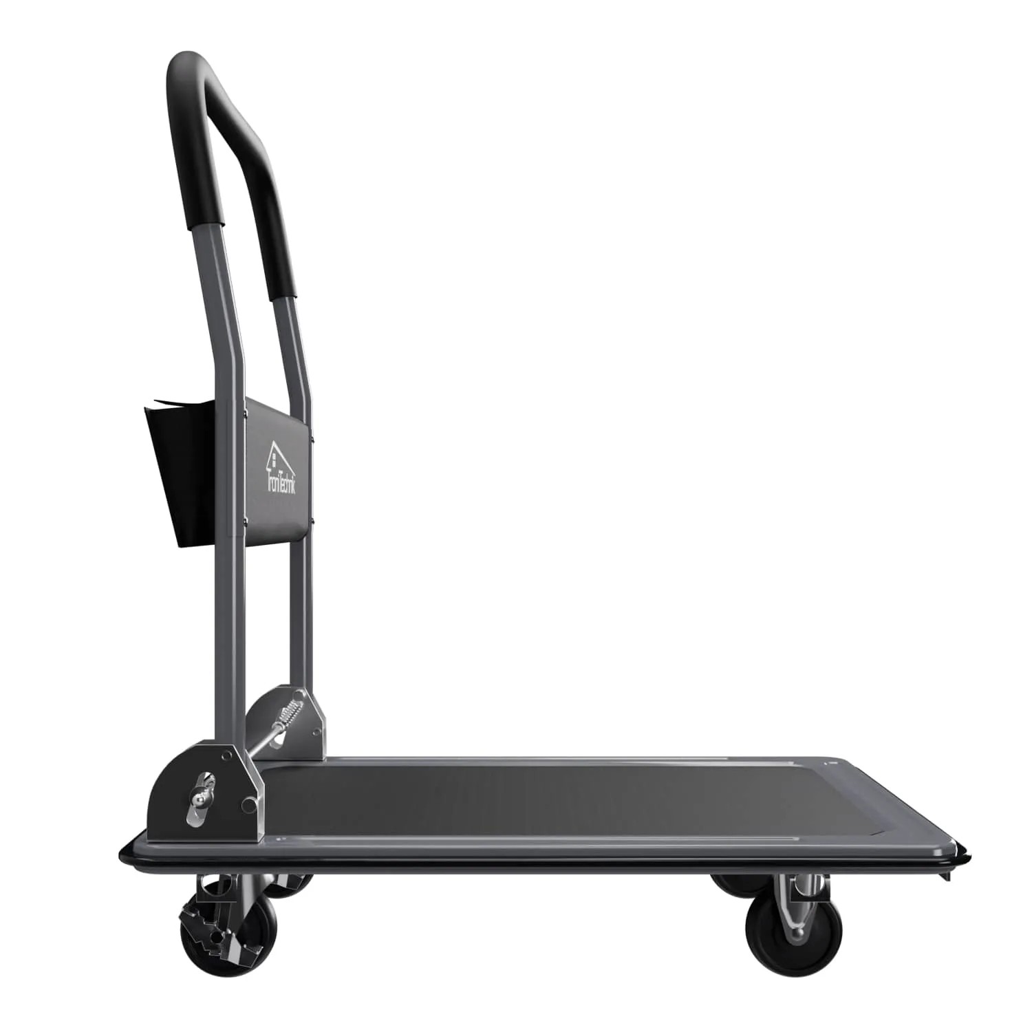 TroniTechnik Transportwagen, klappbar, mit Halterung und Griffpolster, Tragkraft 150 kg.