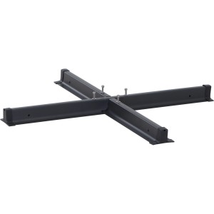Siena Garden Stahlkreuz für Schirme, pulverbeschichtet, 100x100 cm, für sicheren Stand.