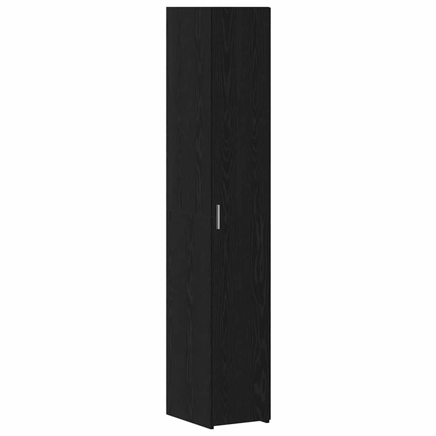 vidaXL Highboard Schwarz Eichen-Optik 30 x 42,5 x 185 cm Holzwerkstoff 3365 günstig online kaufen