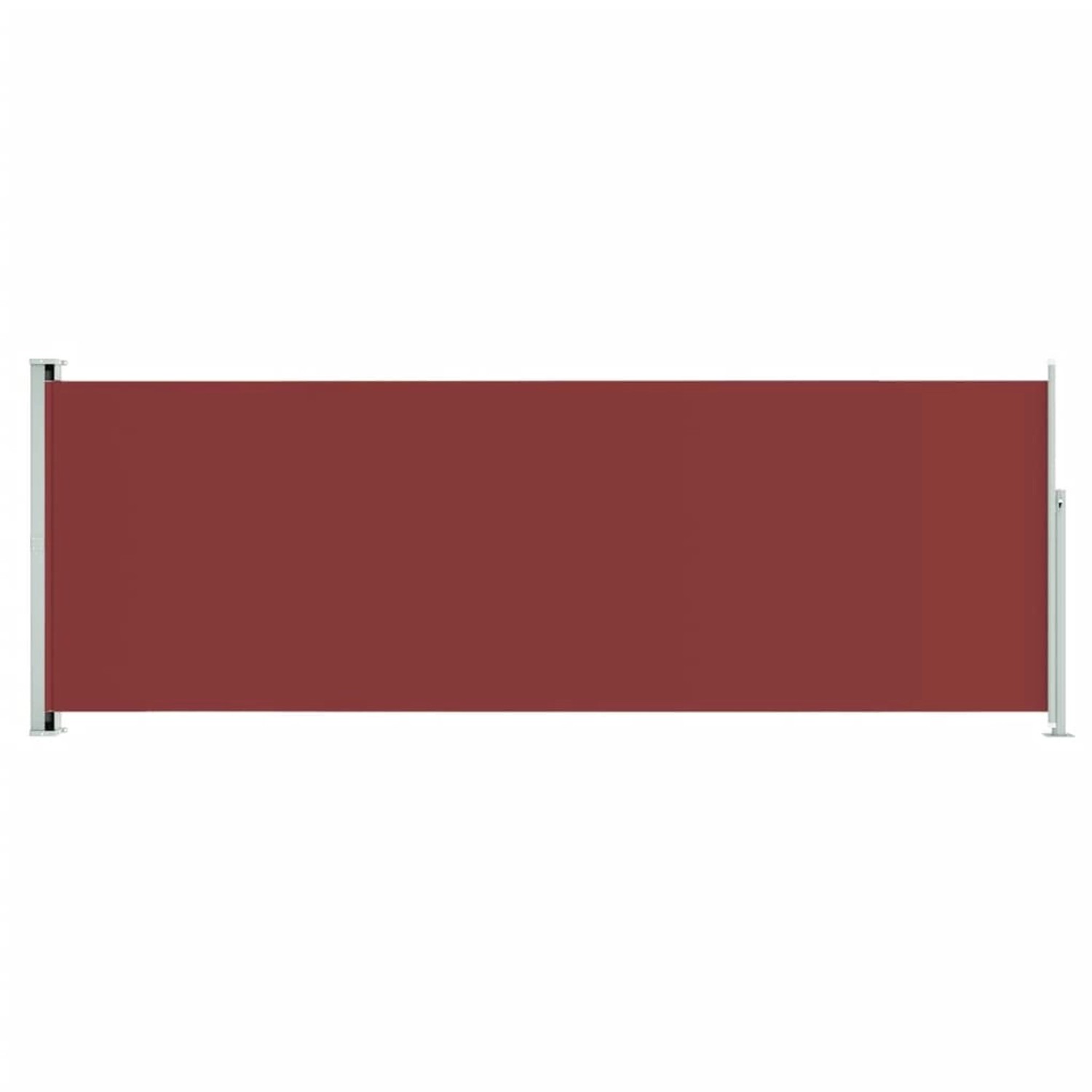 furnicato Seitenmarkise Ausziehbar 220x600 cm Rot günstig online kaufen