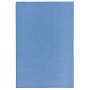 Blauer Snapstyle Feinschlingen Velour Teppich, 80x400cm, ideal für Fußbodenheizung.
