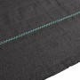 vidaXL Unkrautvlies Schwarz 2x150 m PP 4005197_4