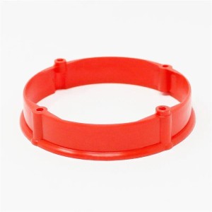 3er Pack roter Putzausgleichring, 12mm hoch, Ø 60mm, für Schalterprogramme.