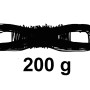 Kirchhoff Dichtungshanf, 200g, zur Gewindeabdichtung im Sanitärbereich.