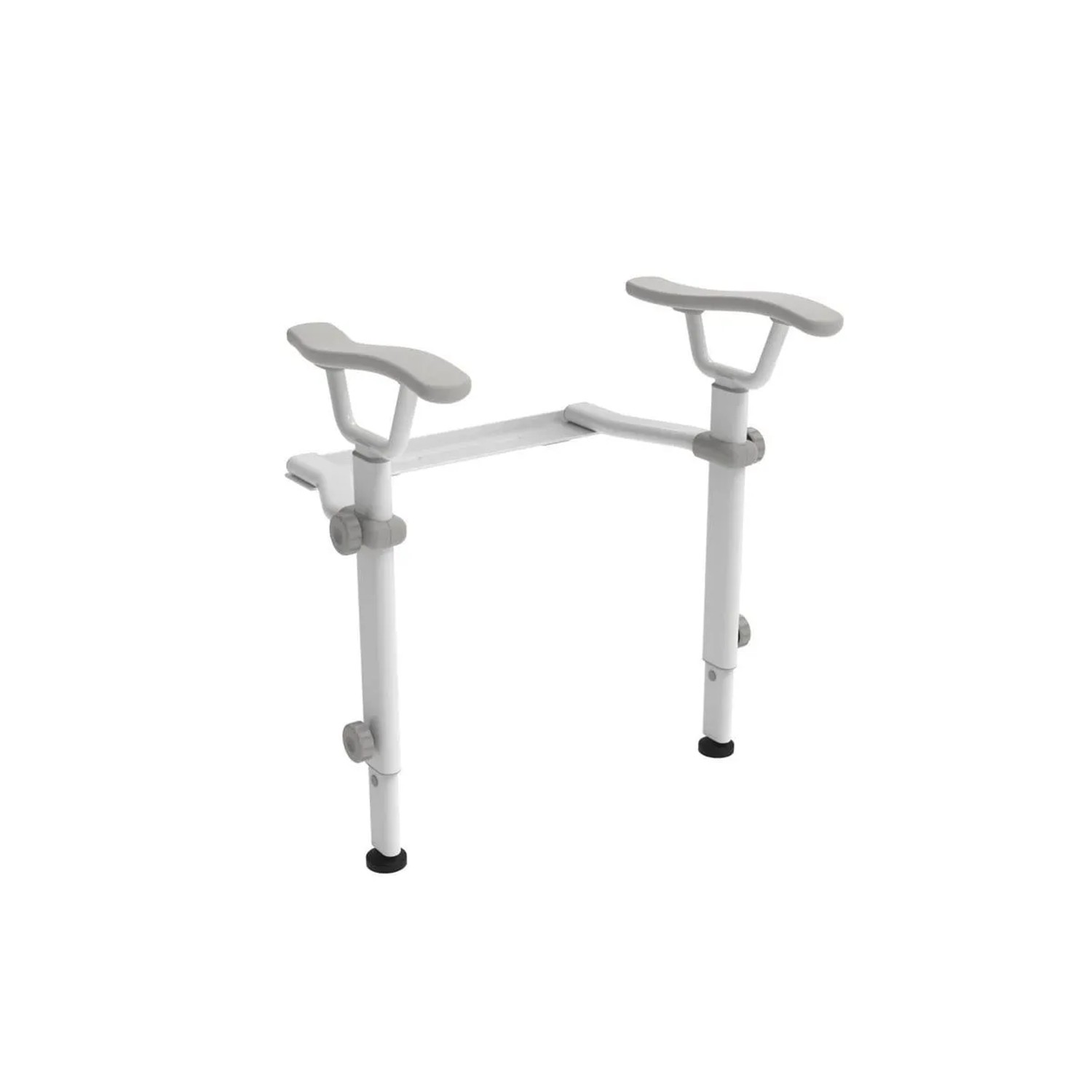 Swiss Aqua Technologies WC-Sicherheitsstützgriff Aufstehhilfe 200 KG Tragkraft  Weiß