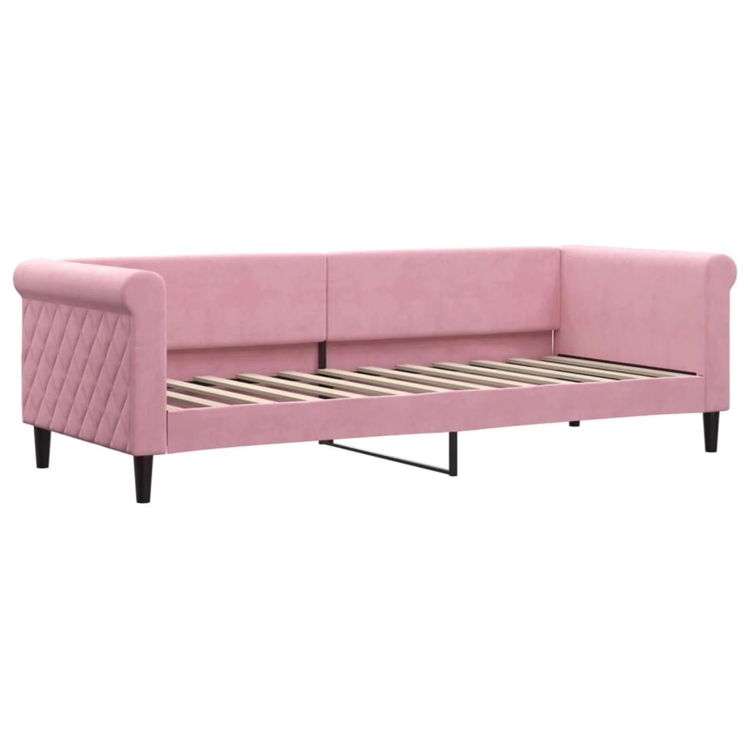 vidaXL Tagesbett Rosa 80x200 cm Samt 354240