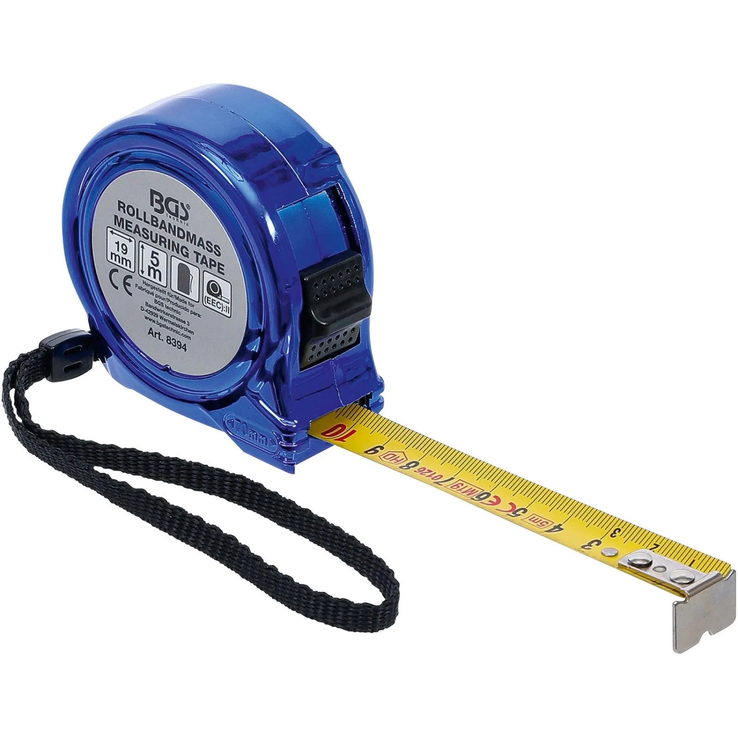 BGS Rollbandmaß 19 Mm X 5 M 8394