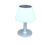 Dapo Solar Tischleuchte Jolla IP44 Metall Kunststoff 3000K