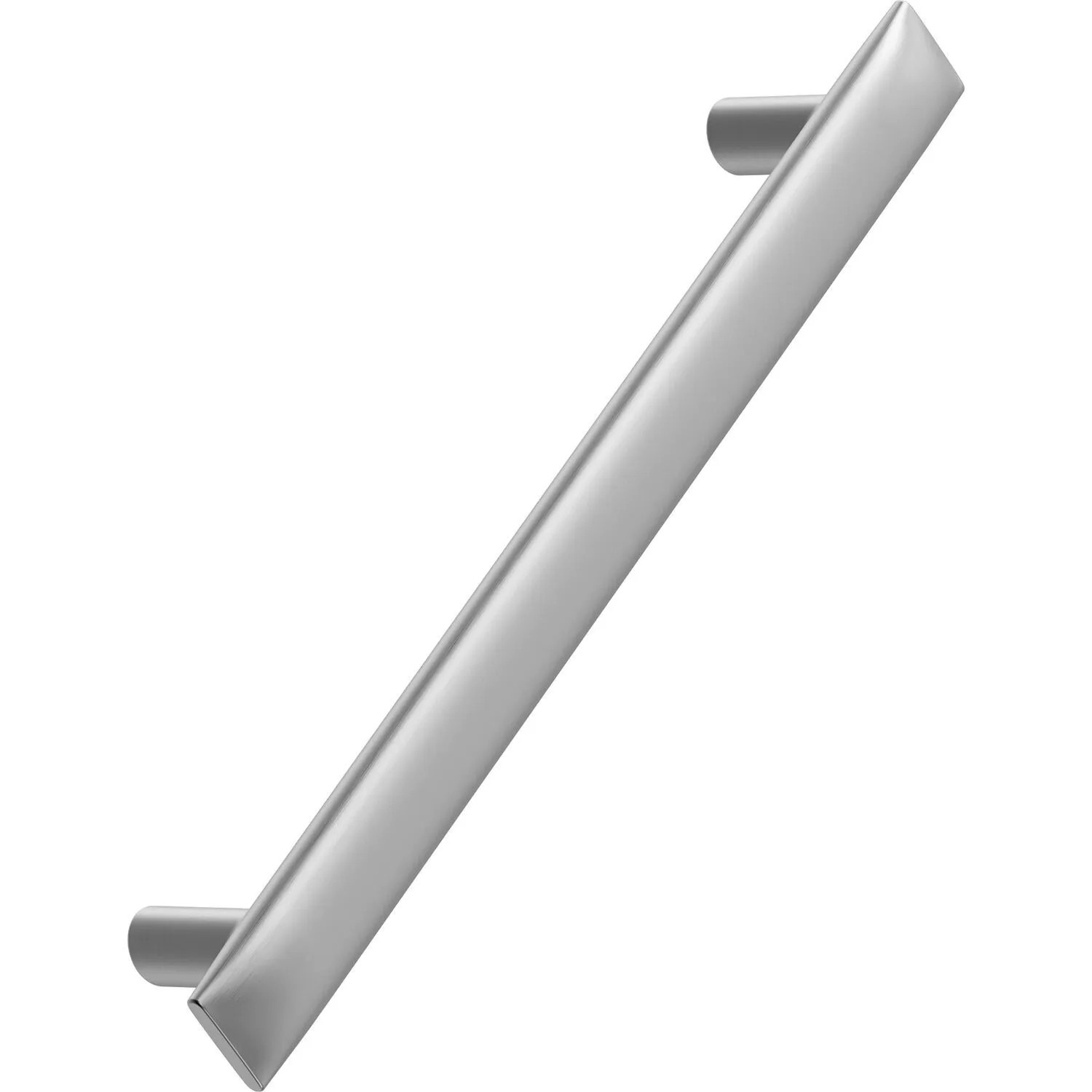 Furnipart Möbelgriff Flow La 160 mm Breite 196 mm Zinkdruckguss Edelstahl-Effekt