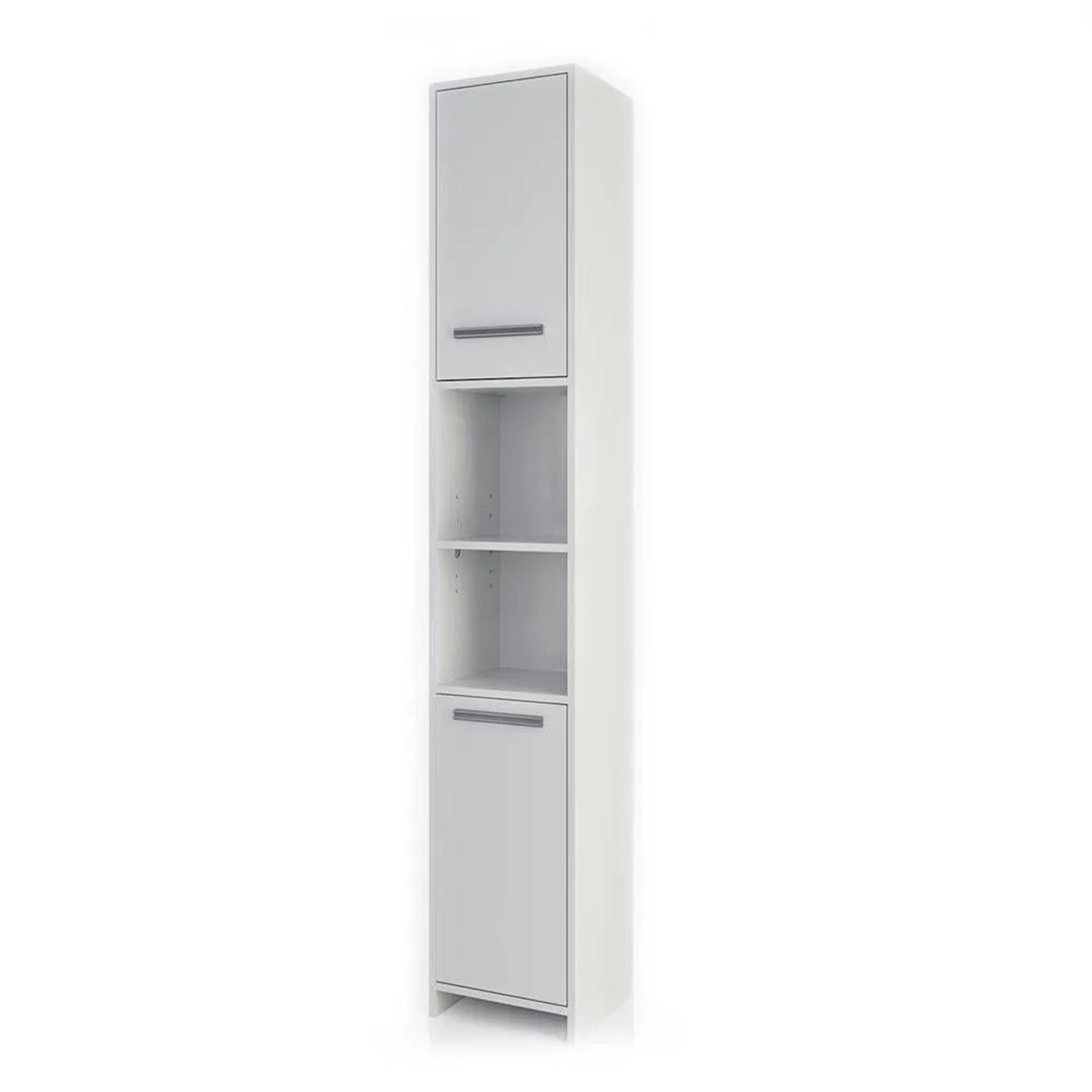 Vicco Badschrank Kiko Weiß 30 x 195