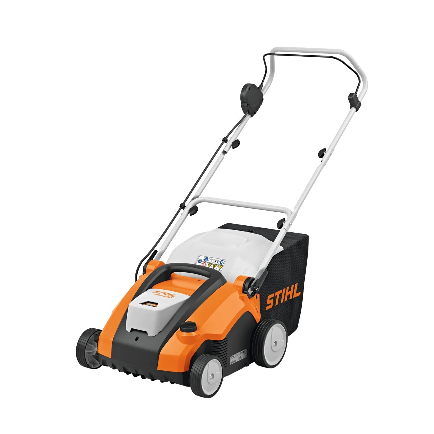 Stihl Akku-Vertikutierer RLA 240 ohne Akku und Ladegerät Orange-Grau