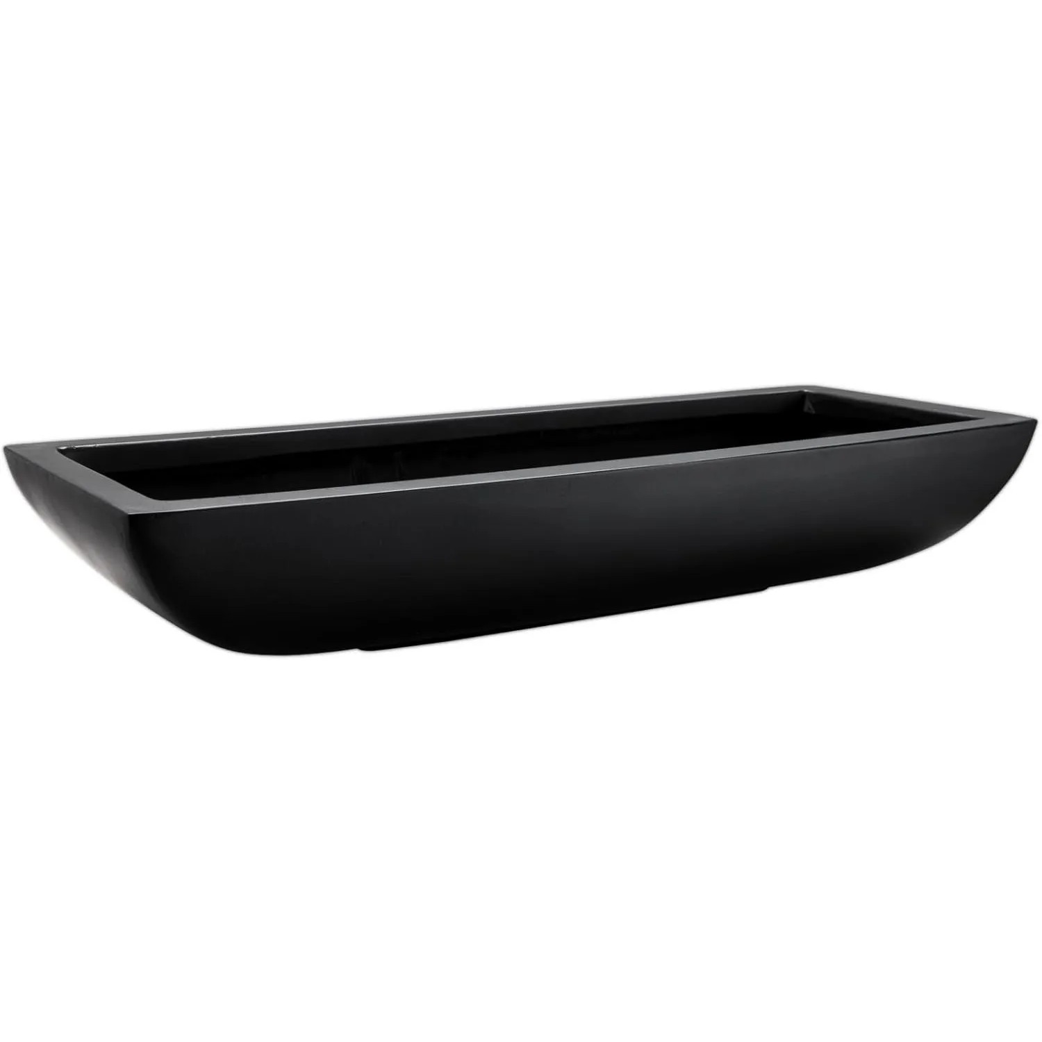 Vivanno Pflanzschale Zoey 49 cm x 19 cm x 8 cm Anthrazit