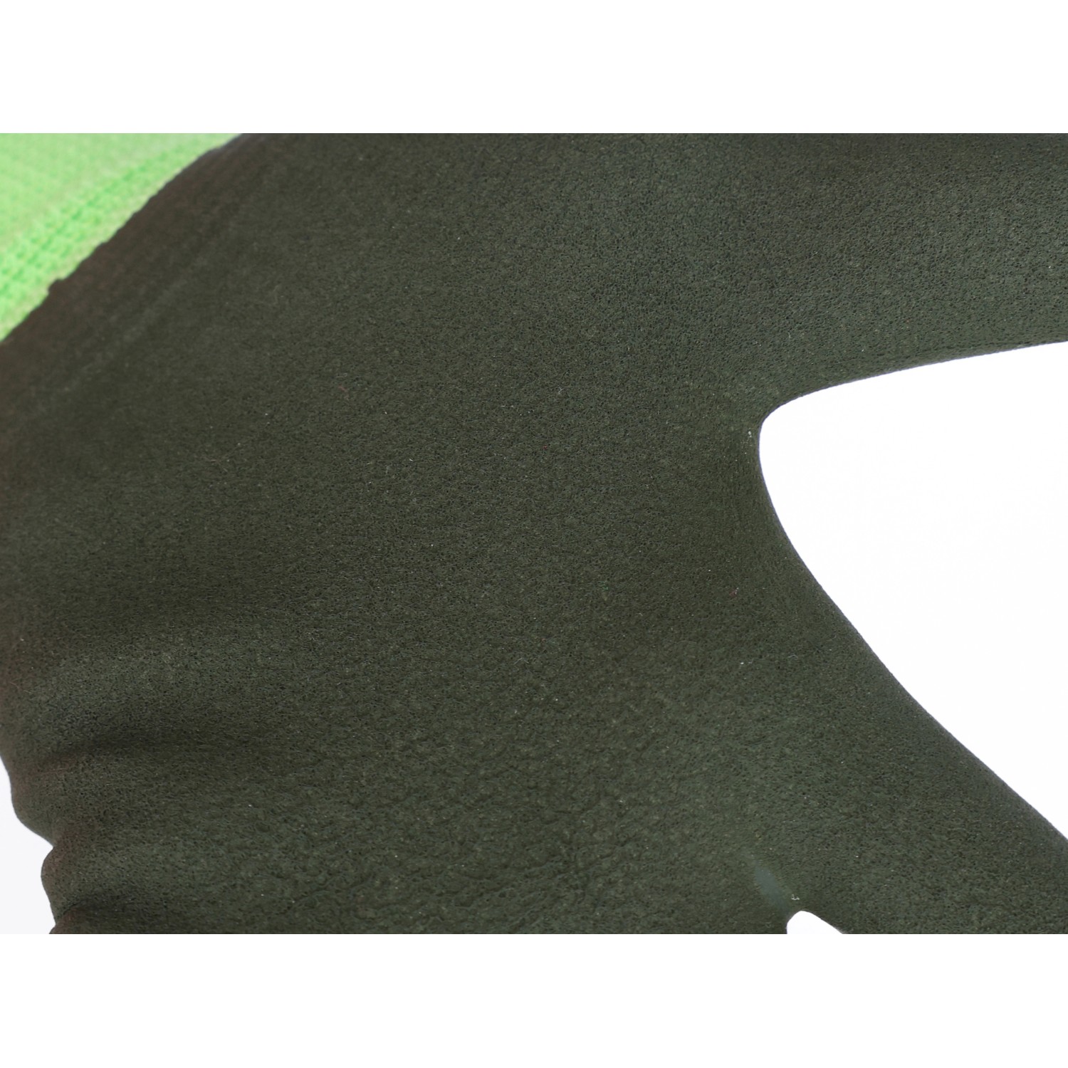 Detailaufnahme: LUX Kinderhandschuh ThinkGreen Gr. 4-6, Arbeitshandschuh aus recyceltem PET.