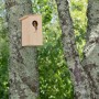 Relaxdays Nistkasten Kiefernholz Natur Aufklappbar 25,5 cm x 15 cm x 16 cm 0,7 kg_2