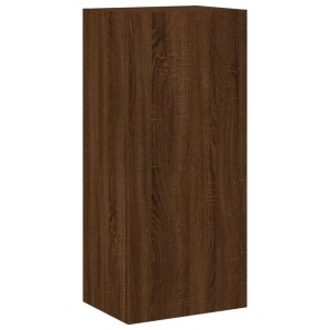 VidaXL TV-Wandschrank in Braun Eiche-Optik, 40,5x30x90 cm, aus Holzwerkstoff.