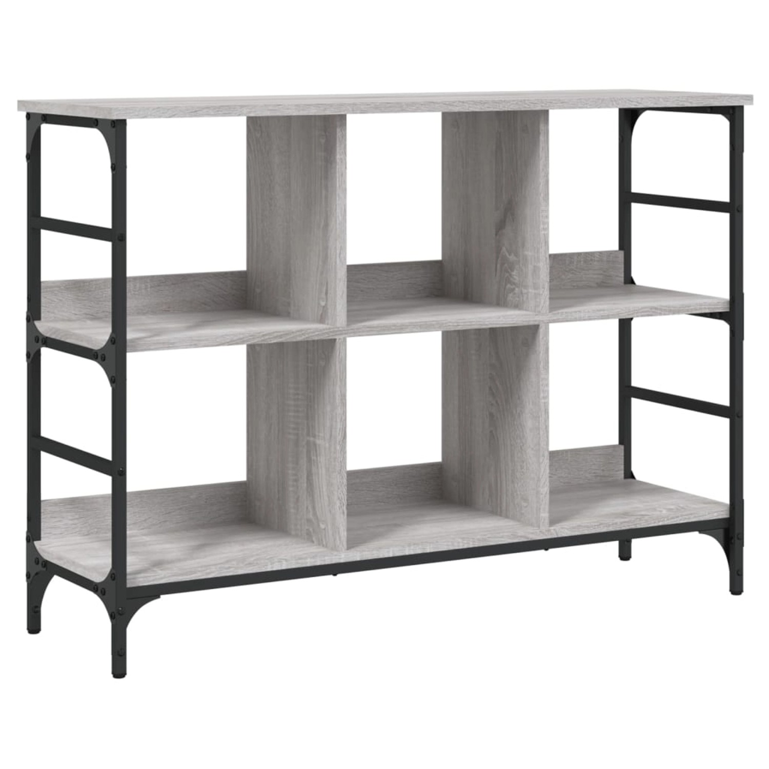 vidaXL Sideboard Grau Sonoma 102x32x73,5 cm Holzwerkstoff 837725 günstig online kaufen