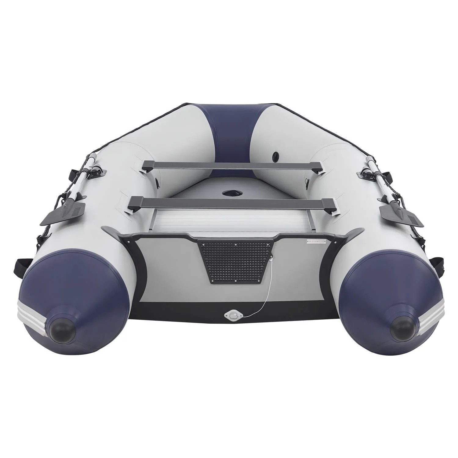 ArtSport Schlauchboot Paddelboot Grau mit Aluboden  3,80m_5