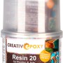 CreativEpoxy Resin 20, 0,5 kg Epoxidharz für Spezialspachtel-Anwendungen.