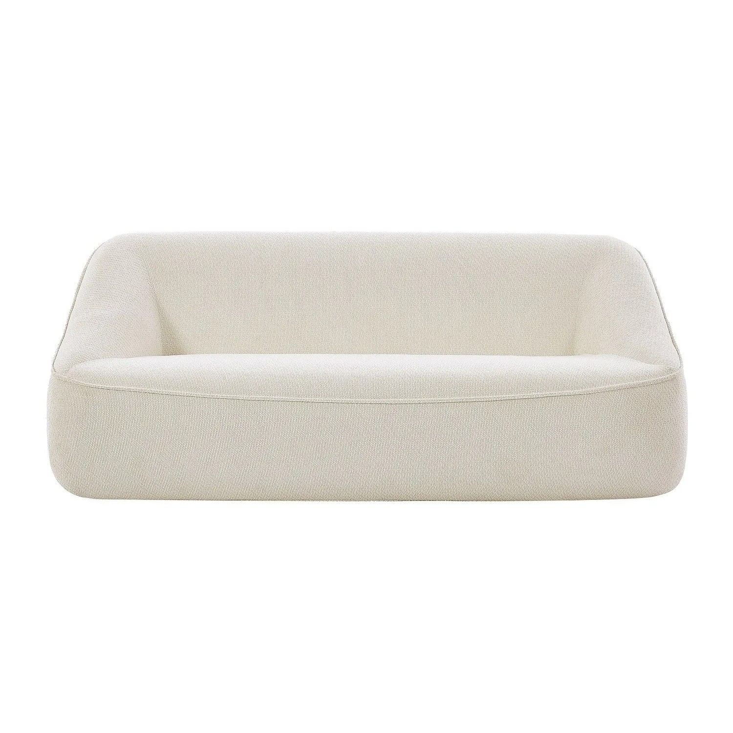 Vente-unique Sofa Ohne Schlafmöglichkeit Kireba Beige 203 cm