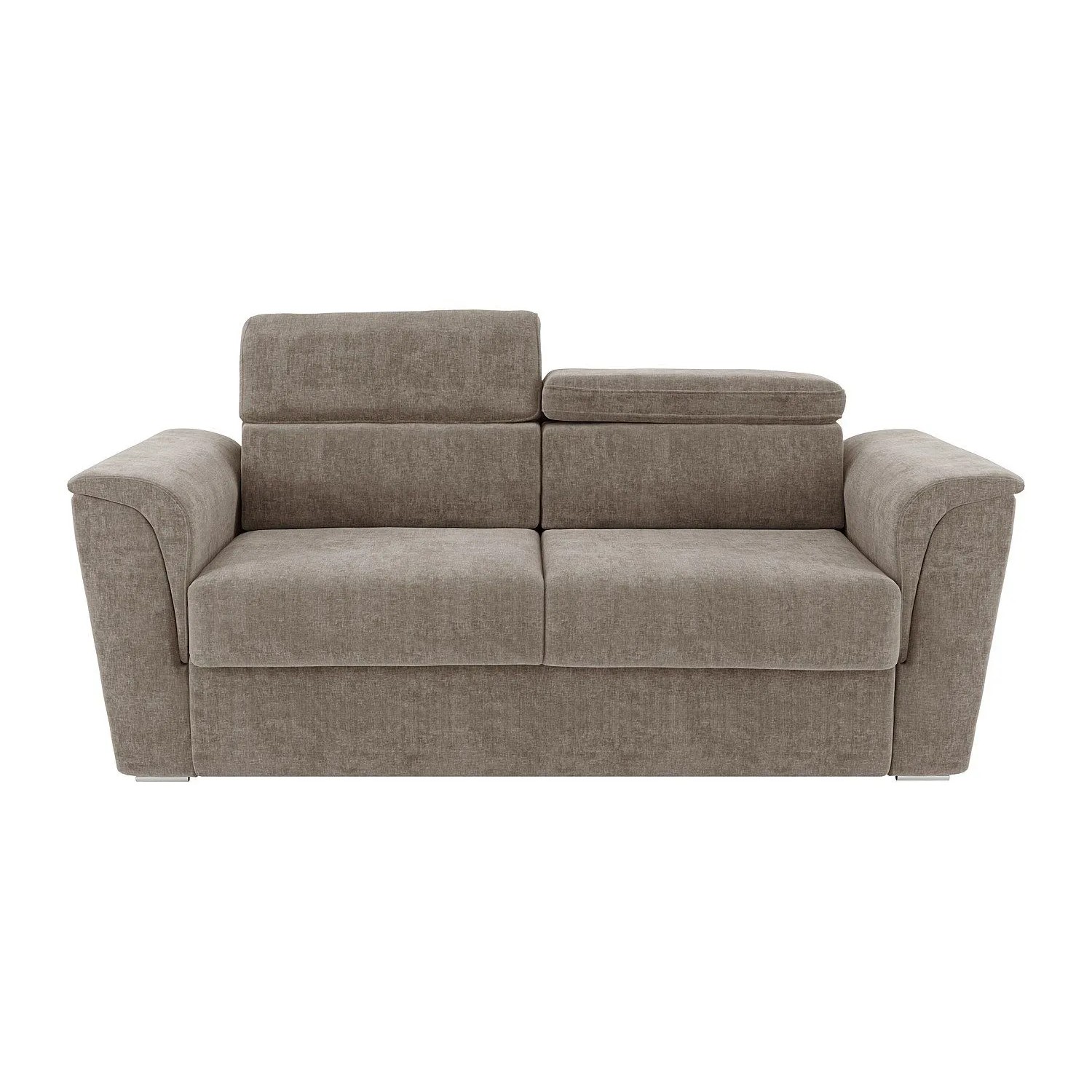 Vente-unique Schlafsofa Rizora Taupe 210 cm