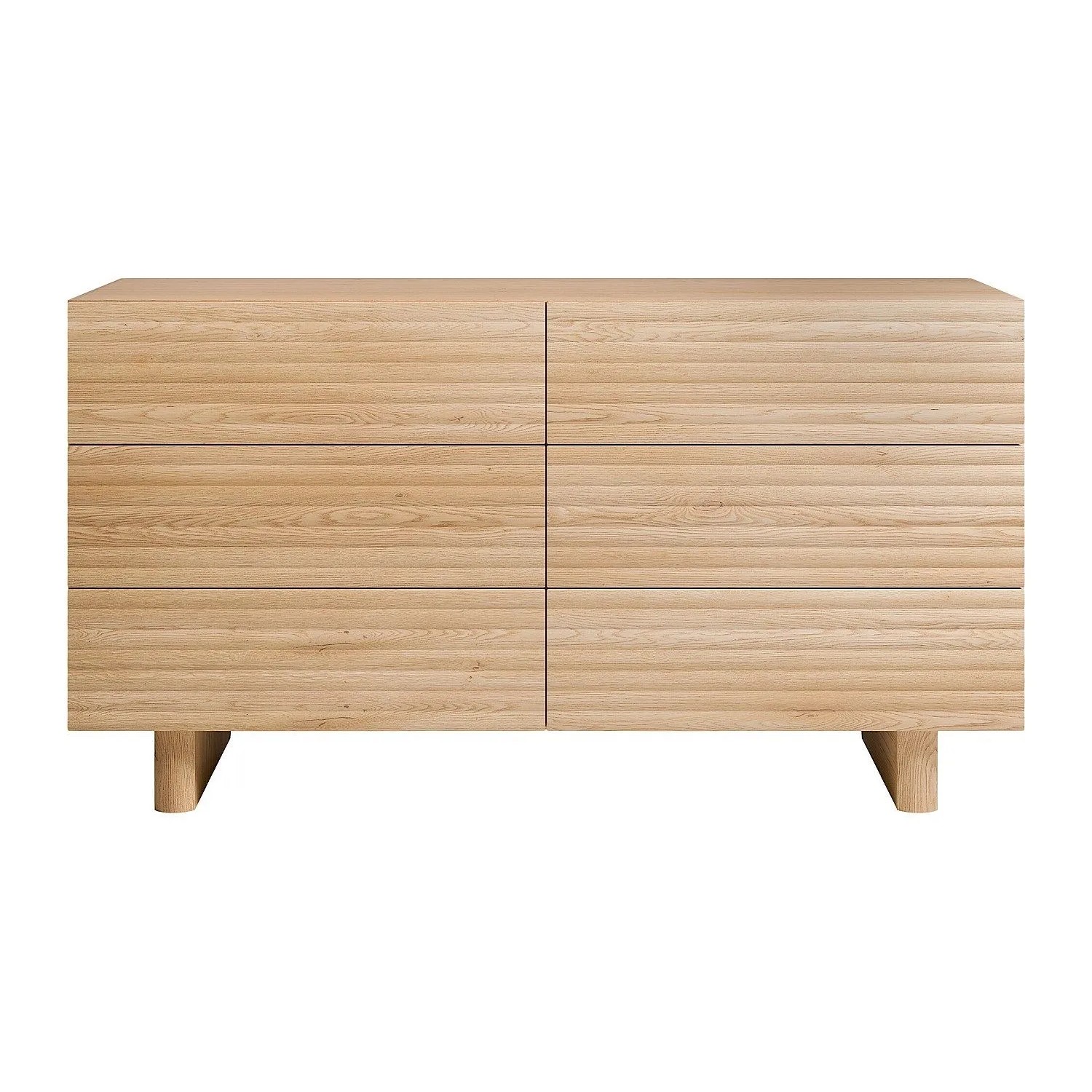 Vente-unique Kommode Ludima Naturfarben Hell 150 cm