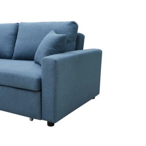Vente-unique Schlafsofa Inizor Blau 168 cm