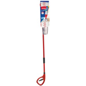 Vileda Sprüh-Wischer 1-2-SprayMax mit rotem Stiel und Sprühtank, Reinigungsgerät für Böden.