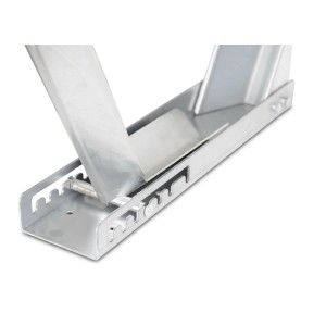 Stema Fahrradwippe für Anhänger, geeignet für Radgrößen 508-736,6 mm und Reifenbreiten 30-70 mm.