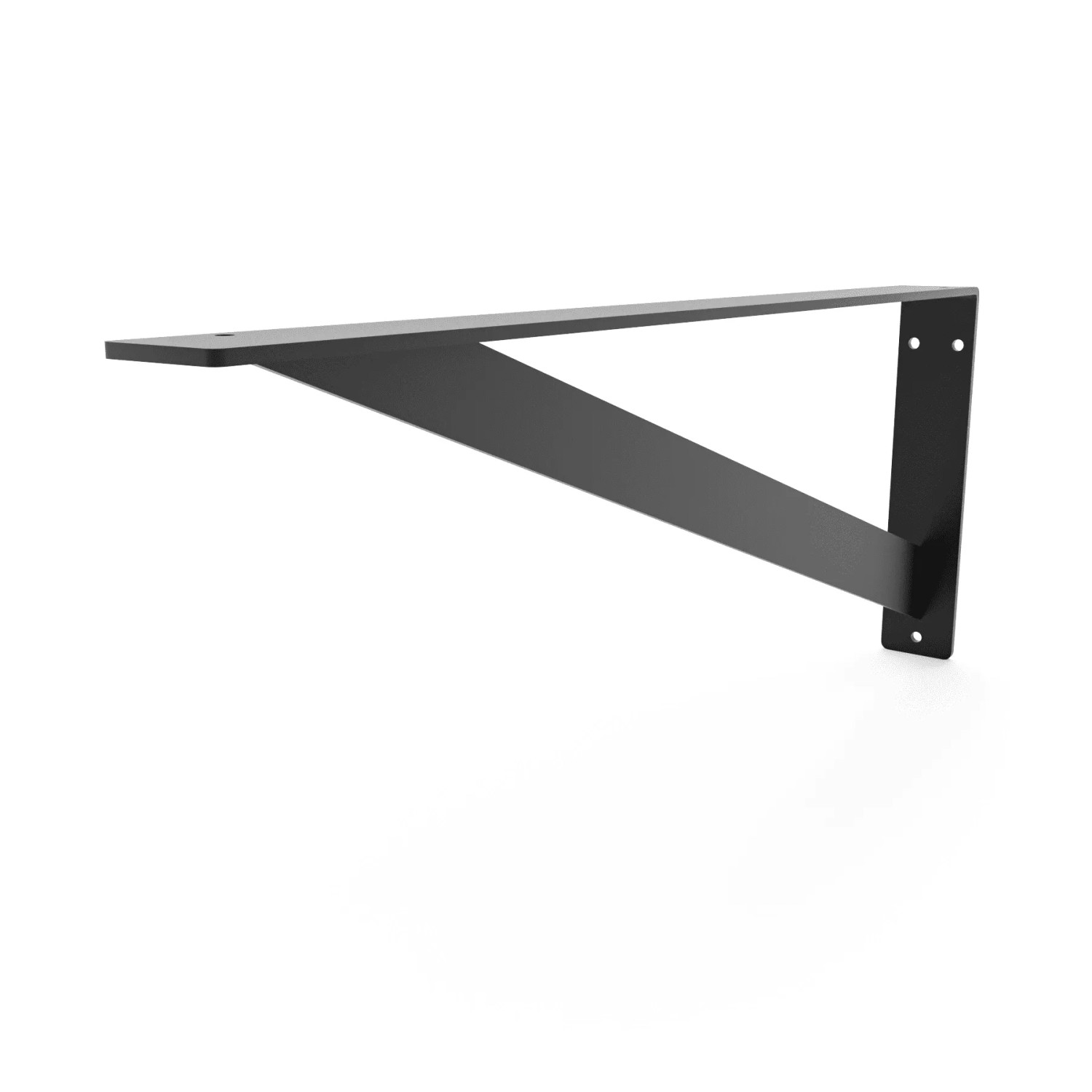 HEVVA Waschtischhalterung ELBE 50 cm Tief 1 Halter Schwarz