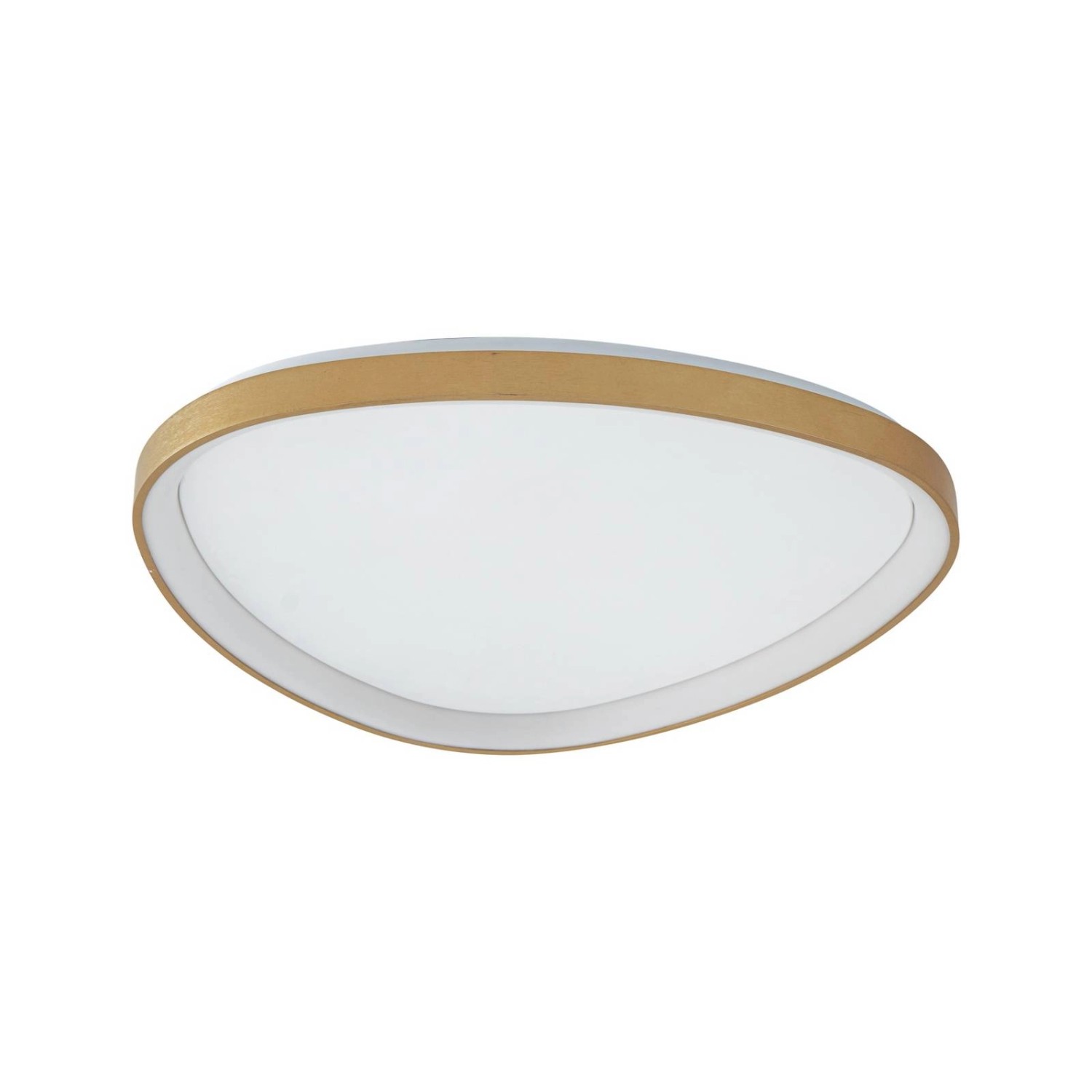 Lucande LED Deckenleuchte Asken 10041731 Modern in Gold Messing aus Alumini günstig online kaufen