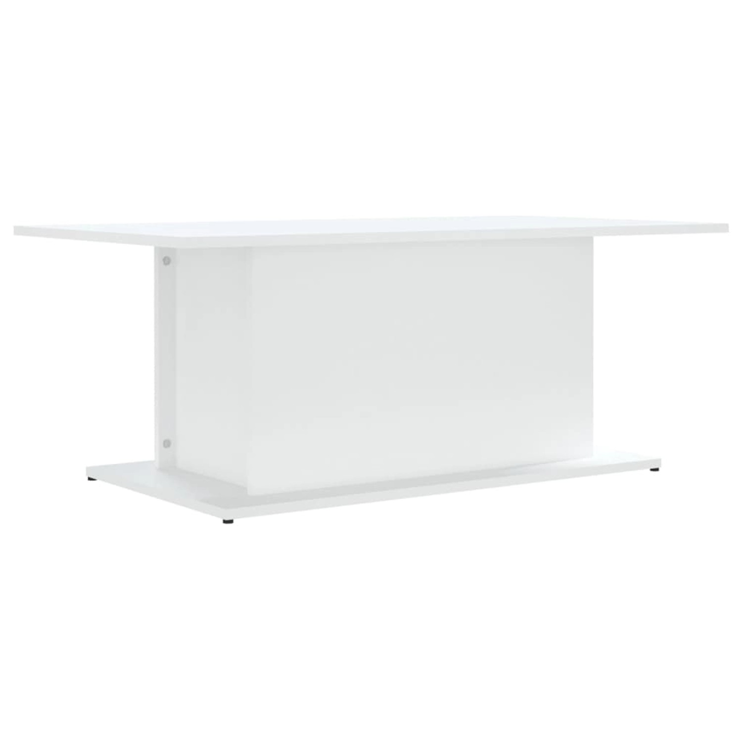vidaXL Couchtisch Weiß 102x55,5x40 cm Holzwerkstoff 810307