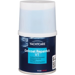 Yachtcare Gelcoat VT Repairkit RAL 9010 (200g) für Bootslack Reparaturen.