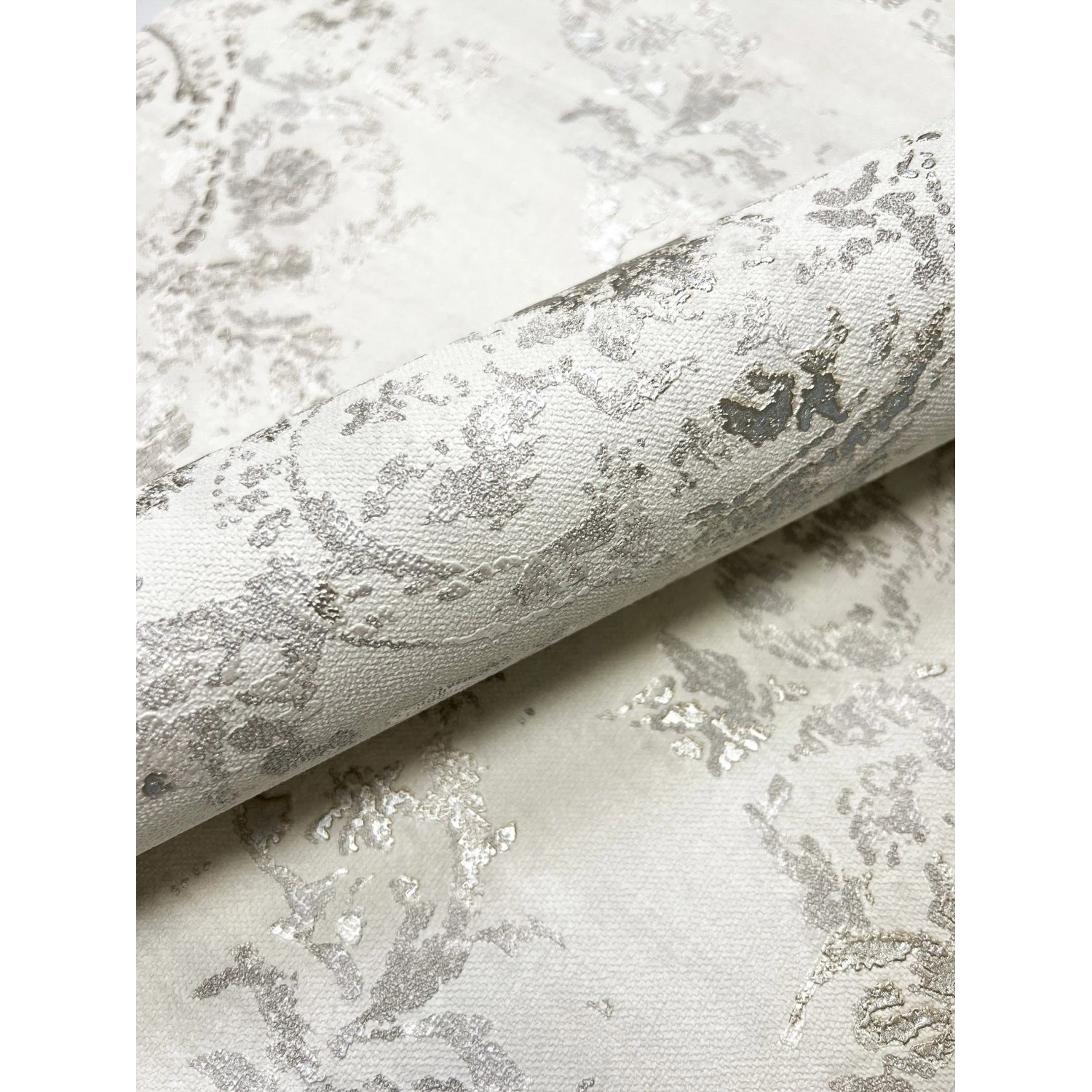 Newroom Vliestapete Milan Gray Ornament Barock FSC® günstig online kaufen