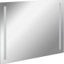 Fackelmann Spiegelelement Linear 100 cm mit LED Ambientebeleuchtung.