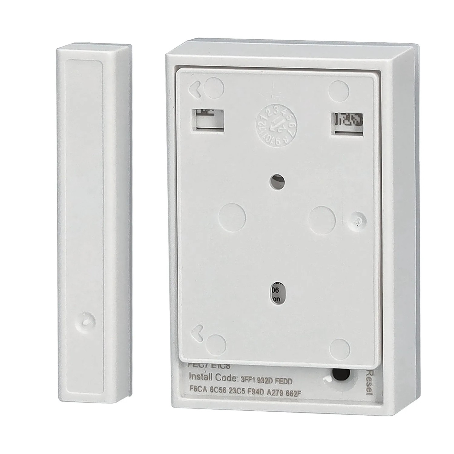 Schneider Electric Wiser Tür-/Fenstersensor, weiß. Smart Home Sensor zur Hausautomation.