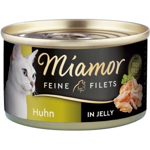Miamor Katzen-Nassfutter mit Huhn in Jelly, 100g Dose.