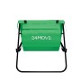 2er Set: Grüne 24MOVE Strandmatte, klappbar mit Rückenlehne und Tasche.
