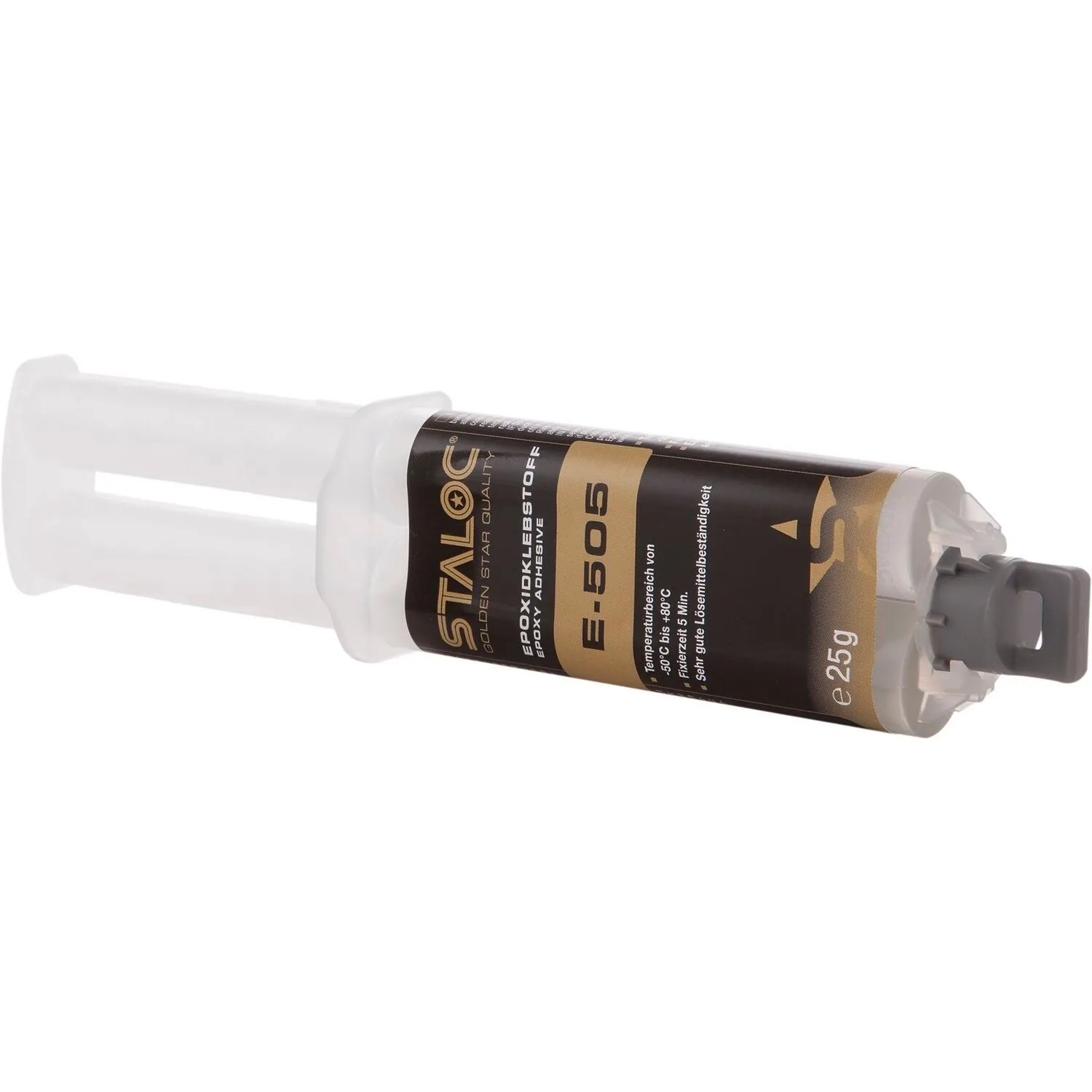 Staloc Epoxidklebstoff E-505 Transparent 25 ml ohne Mischer