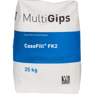 Sack Fugenspachtel FK2, 25 kg, geeignet für Gipskartonplatten und Trockenbau.