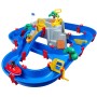 AquaPlay MountainLake Wasserbahn mit Berg, Booten und Spielfiguren, buntes Spielzeug für Kinder.