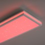 Weißes Just Light LED-Panel Mario mit Sternenhimmel-Effekt, 100x25 cm, für stimmungsvolle Beleuchtung.