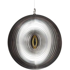 Velda Reiherschreck Heron Stop Spinner: Spiegelnder Edelstahl-Spinner zur Reiherabwehr und als Teichdeko.