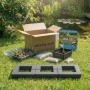 Vdvelde Schwimmring Teich 25 Cm   Aqua Set 3 Teilig   Pflanzeninsel Komplett_4