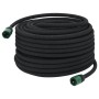 vidaXL Tropfschlauch Schwarz 50 m Gummi 155872_3