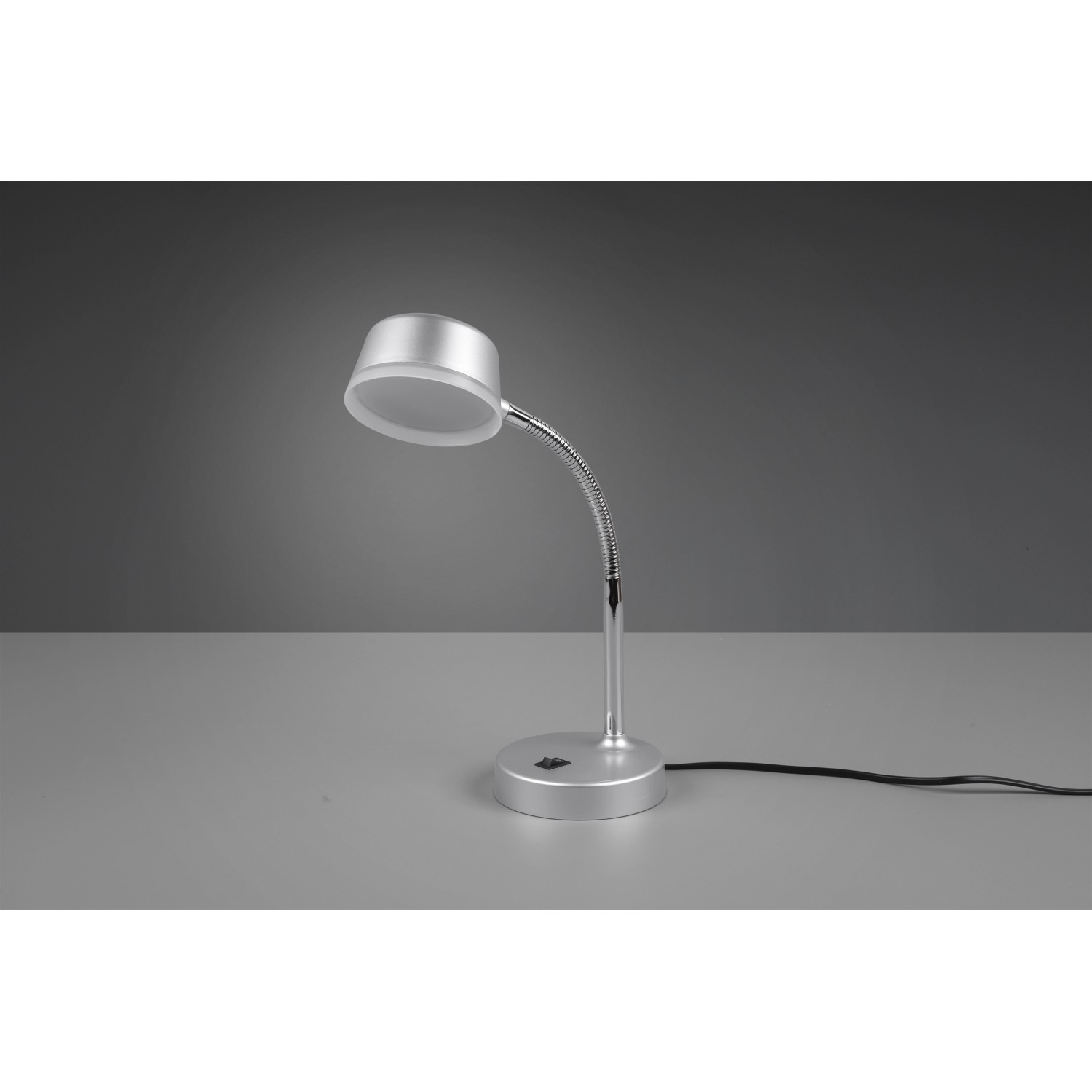Reality LED-Tischlampe Kiko Titanfarbig günstig online kaufen