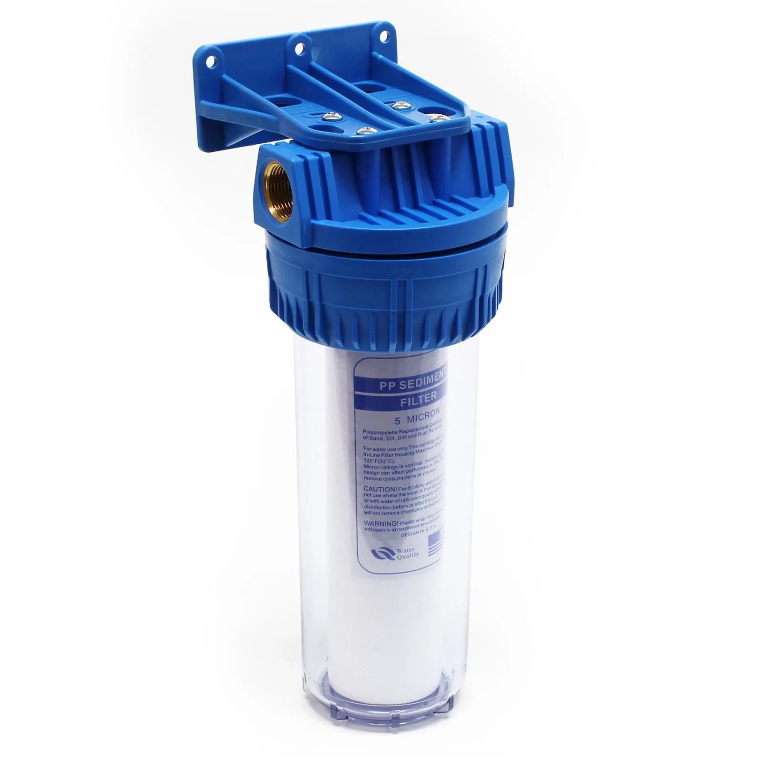 Naturewater Nw-Br10A 1 Stufen Filter 5Μ 3289Mm 1 Zoll Einsatz 60Mm Pp Kartusche