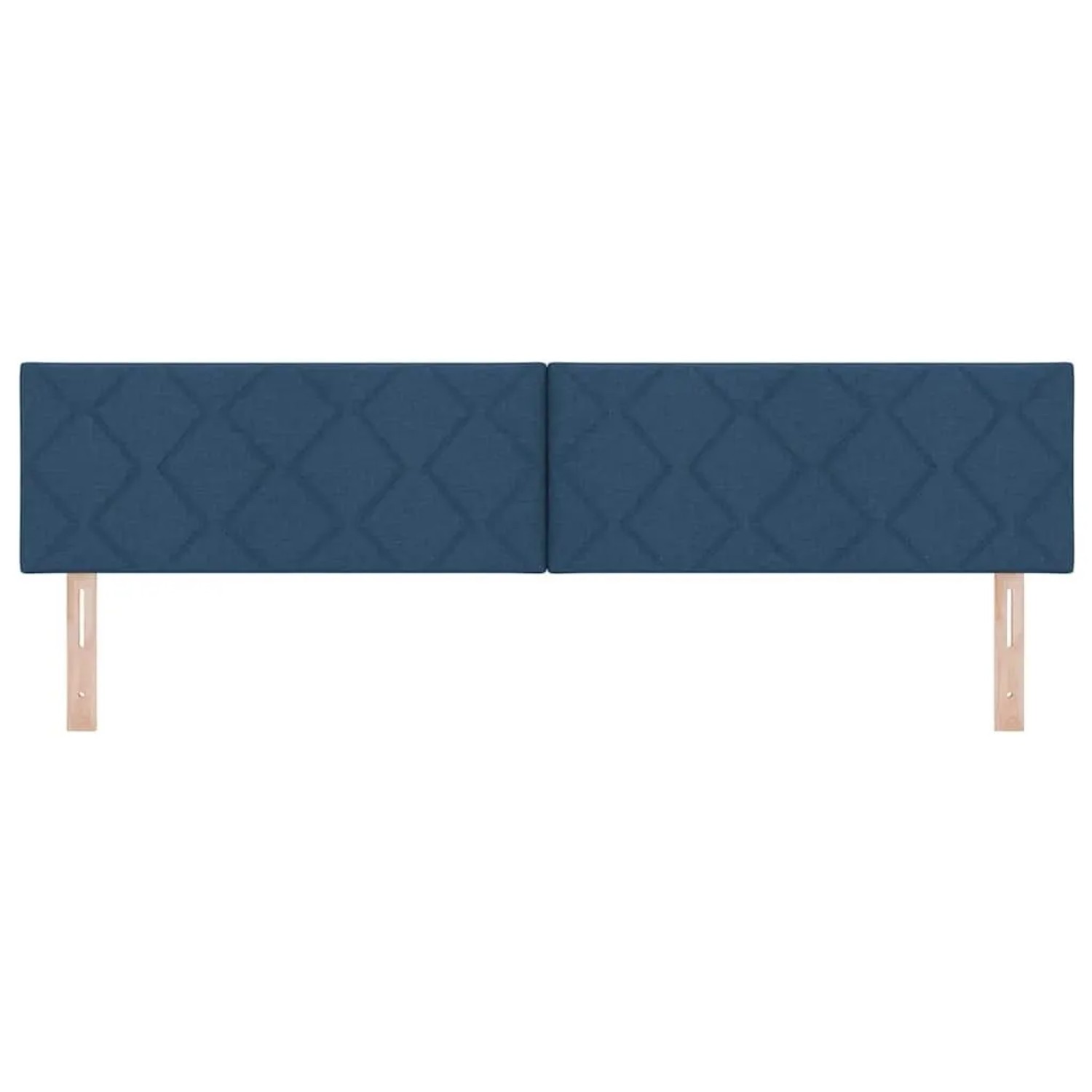 vidaXL Kopfteil mit Kopfteil Blau 200 cm Kunstleder 42007286