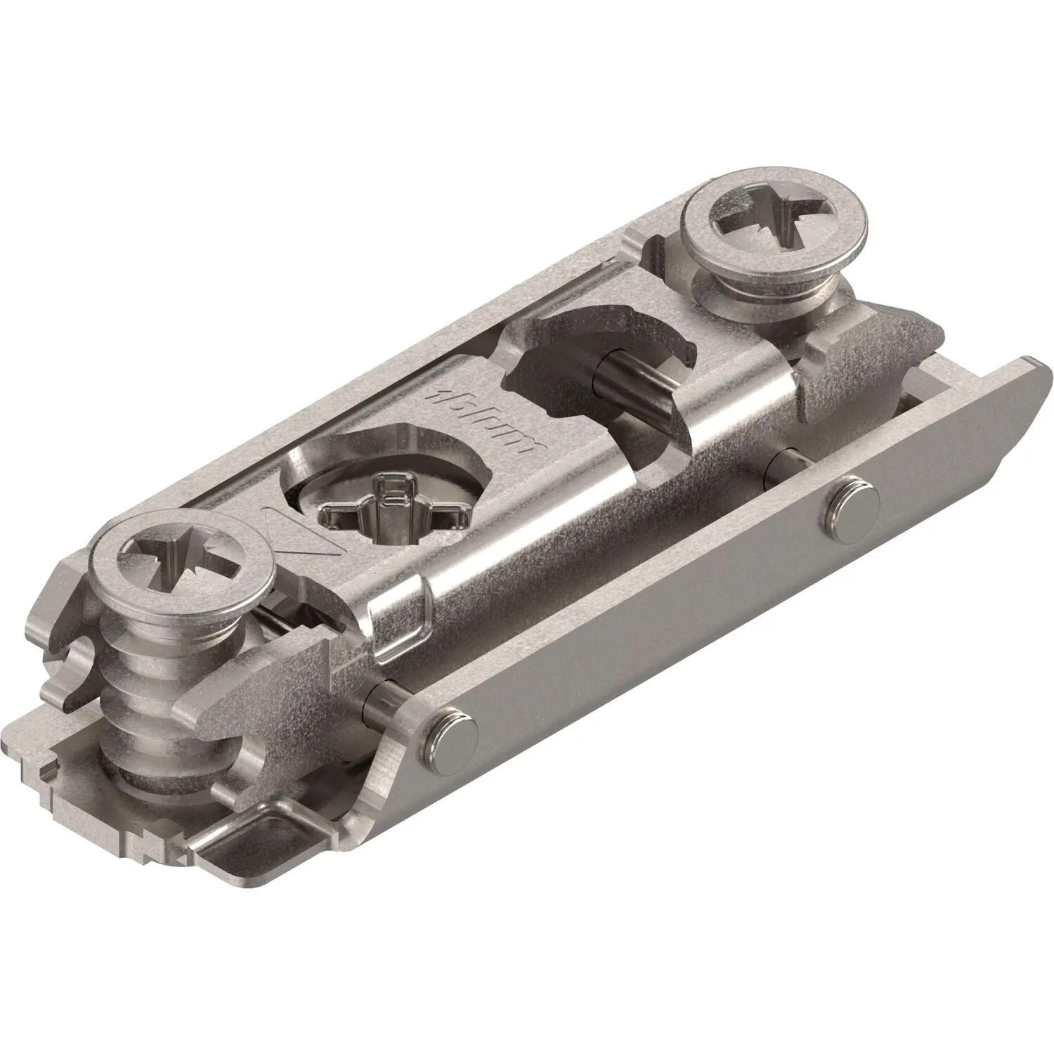 Blum Exzenter-Montageplatte Clip Gerade Stahl Systemschraube Distanz 0 mm