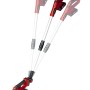 Einhell Akku-Gras- und Strauchschere GE-CG 18/100 Li T-Solo mit Teleskopstiel.